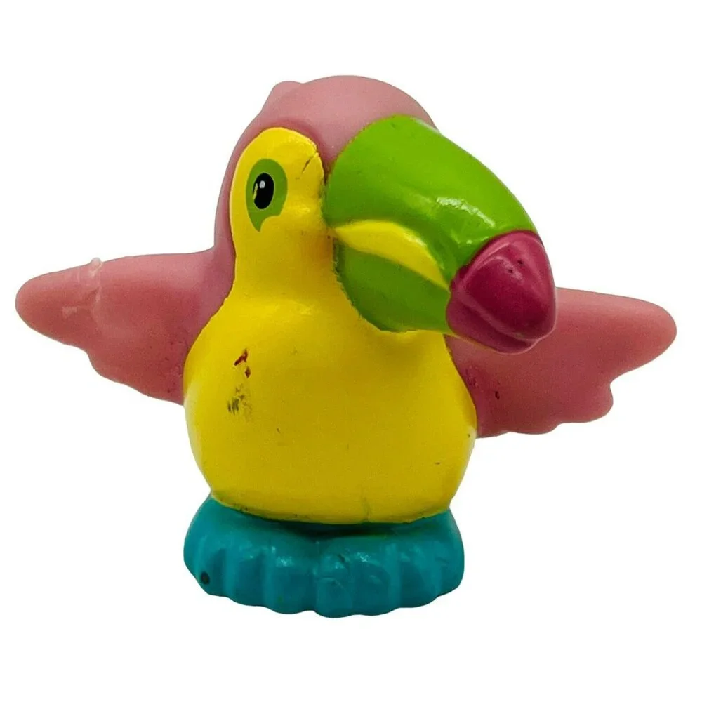 Fisher Price Little People Noah Toucan Male‎ Female Birds 2002 Lot of 3